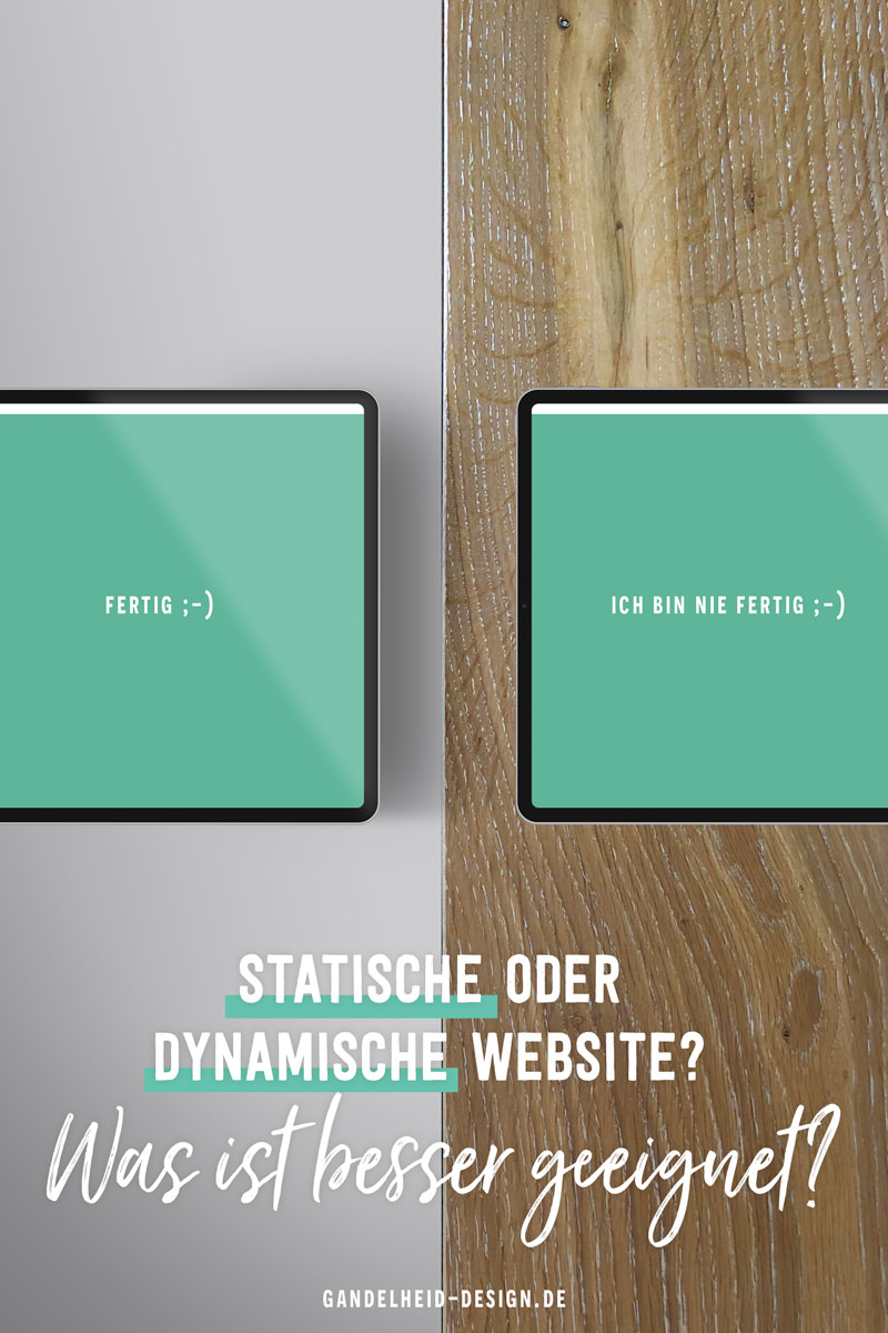 Statische oder dynamische Website? Was ist das und was ist besser für dich geeignet?