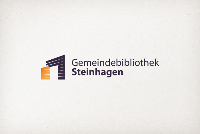 Logo für die Gemeindebibliothek Steinhagen