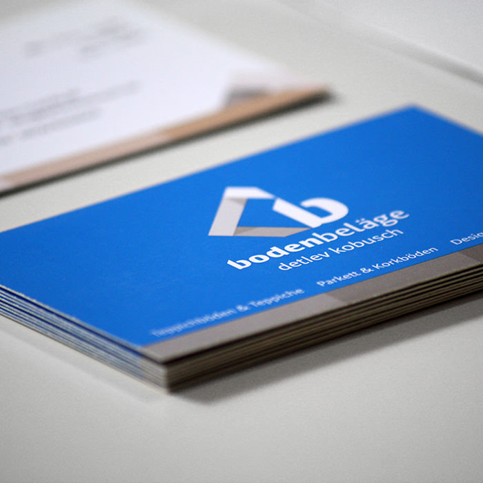 Logo-Gestaltung, Corporate Design und Visitenkarten für Betrieb in Werther/Bielefeld