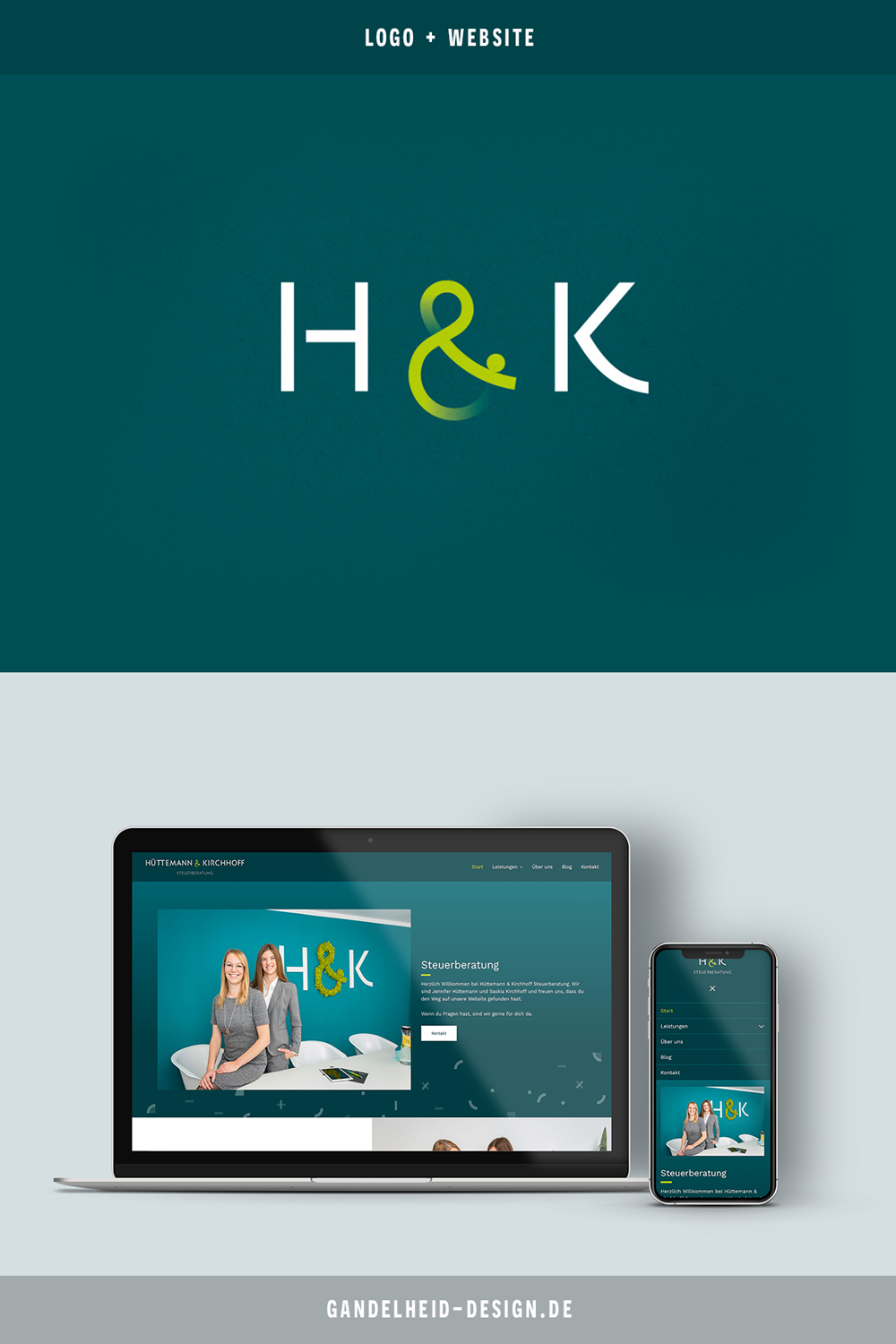 Logo, Erscheinungsbild und Website für smarte Steuerberatung