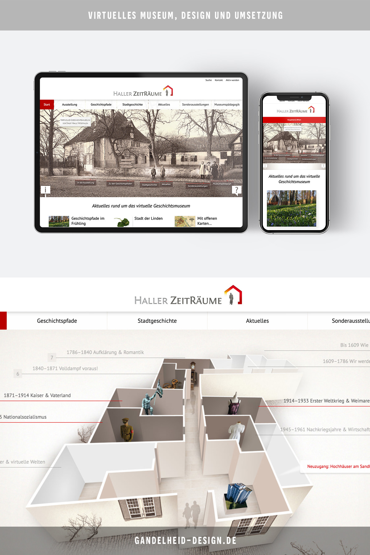 Website-Relaunch für virtuelles Museum
